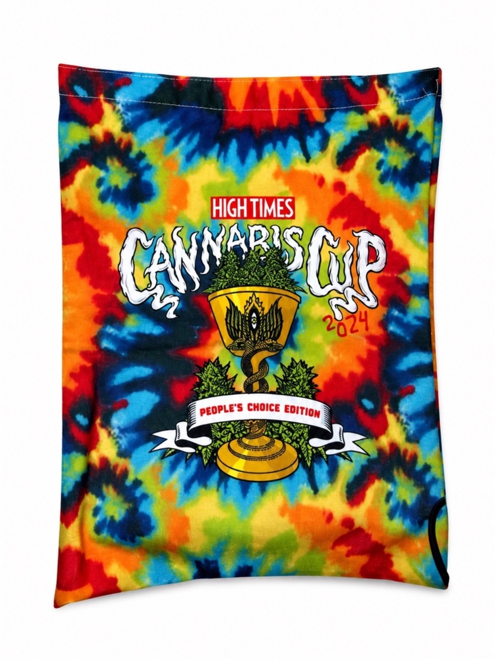 High Times Cannabis Cup 2024 Tie-Dye Graphic Tee